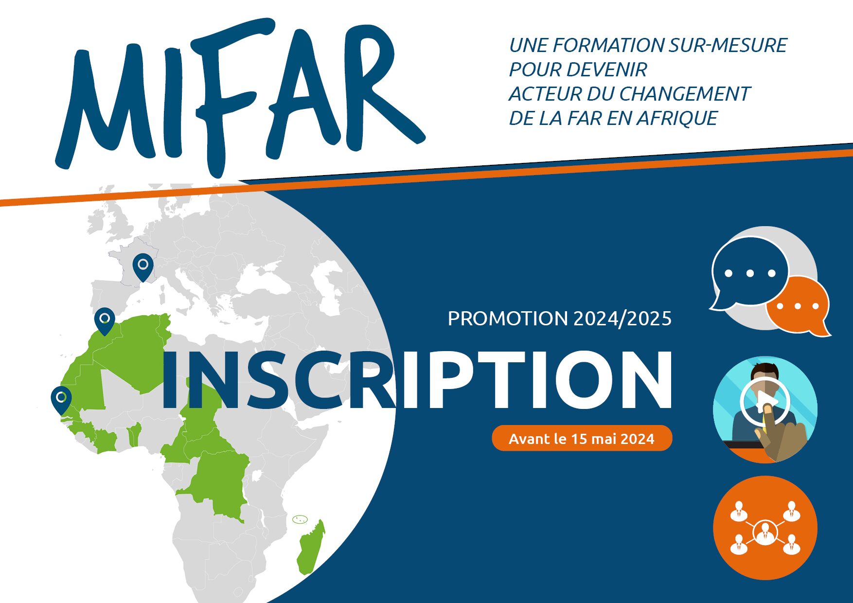 Ouverture des candidatures pour le Master International MIFAR 2024 2025 a distance
