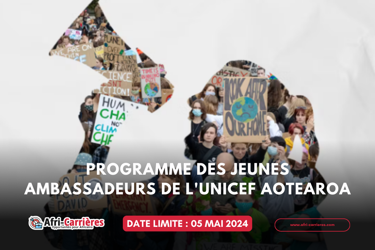 Programme des jeunes ambassadeurs de lUNICEF Aotearoa 2024