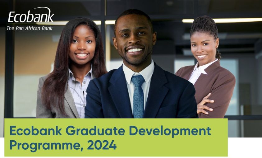Ecobank Graduate Trainee Program 2024 pour les jeunes diplomes