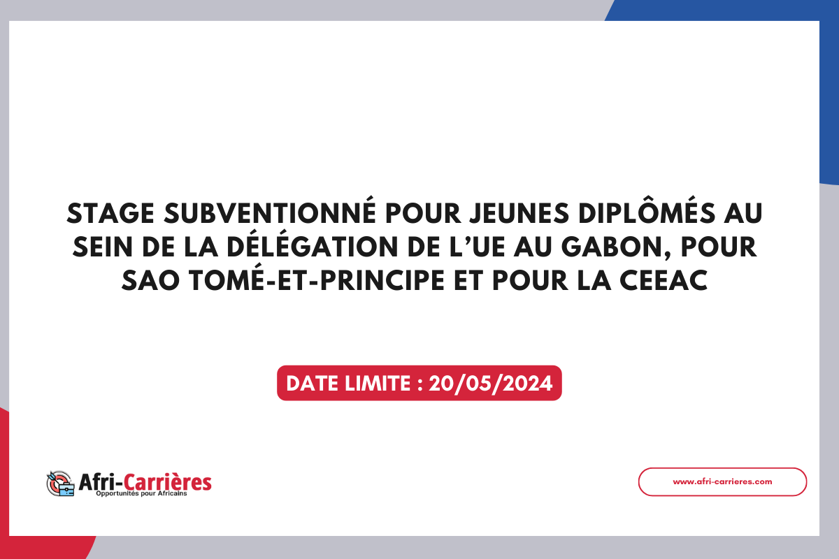 Stage subventionne pour jeunes diplomes