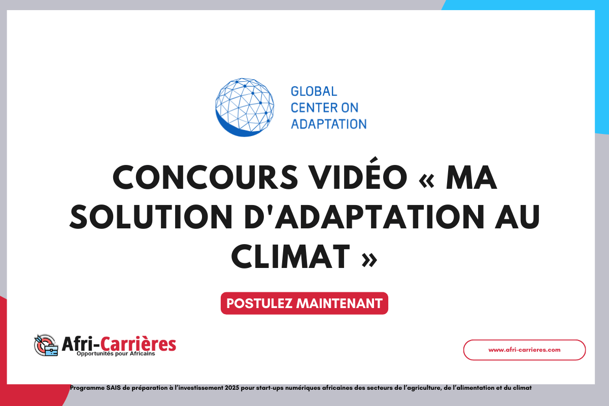 Concours video Ma solution dadaptation climatique 1