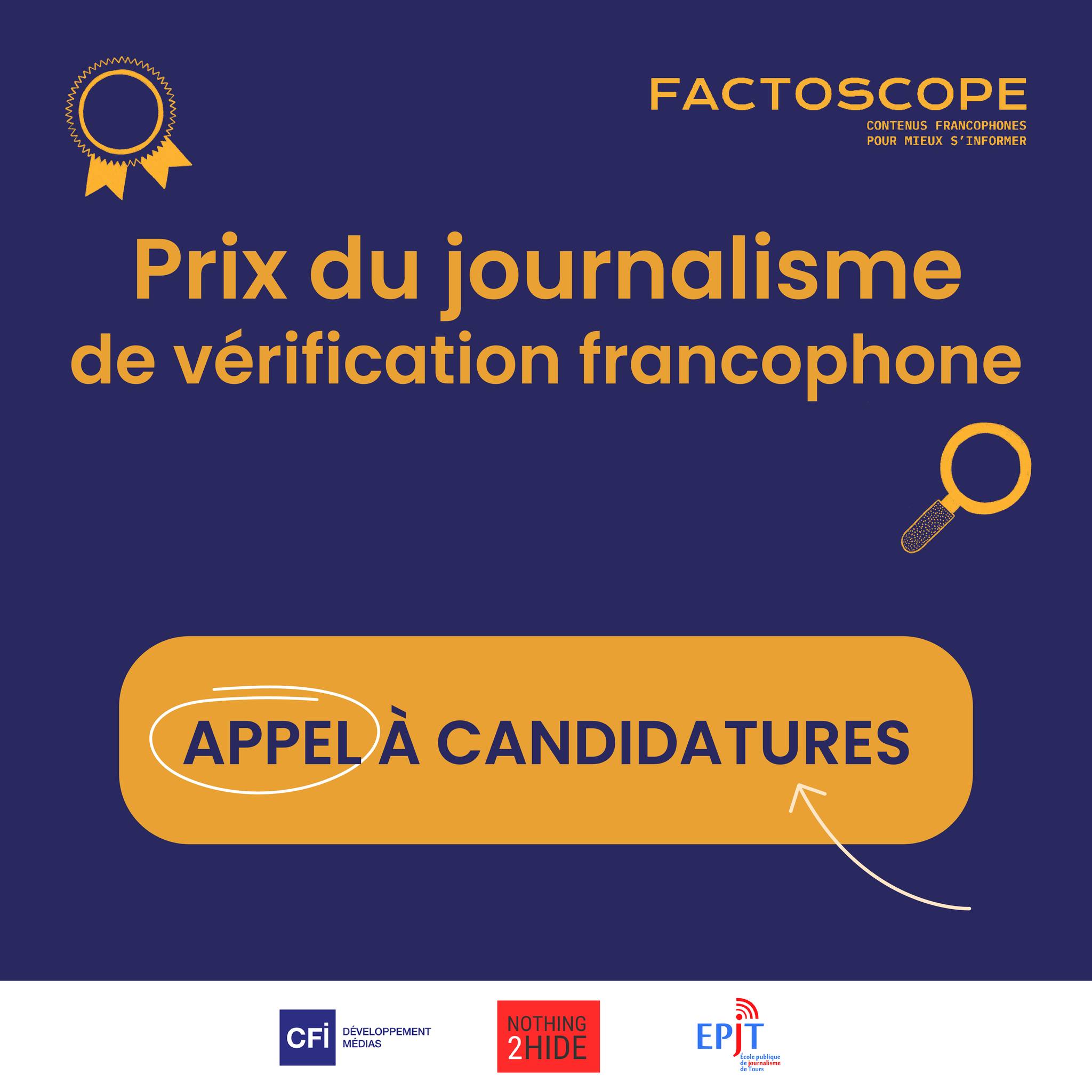 Prix du Journalisme de Verification Francophone 2024
