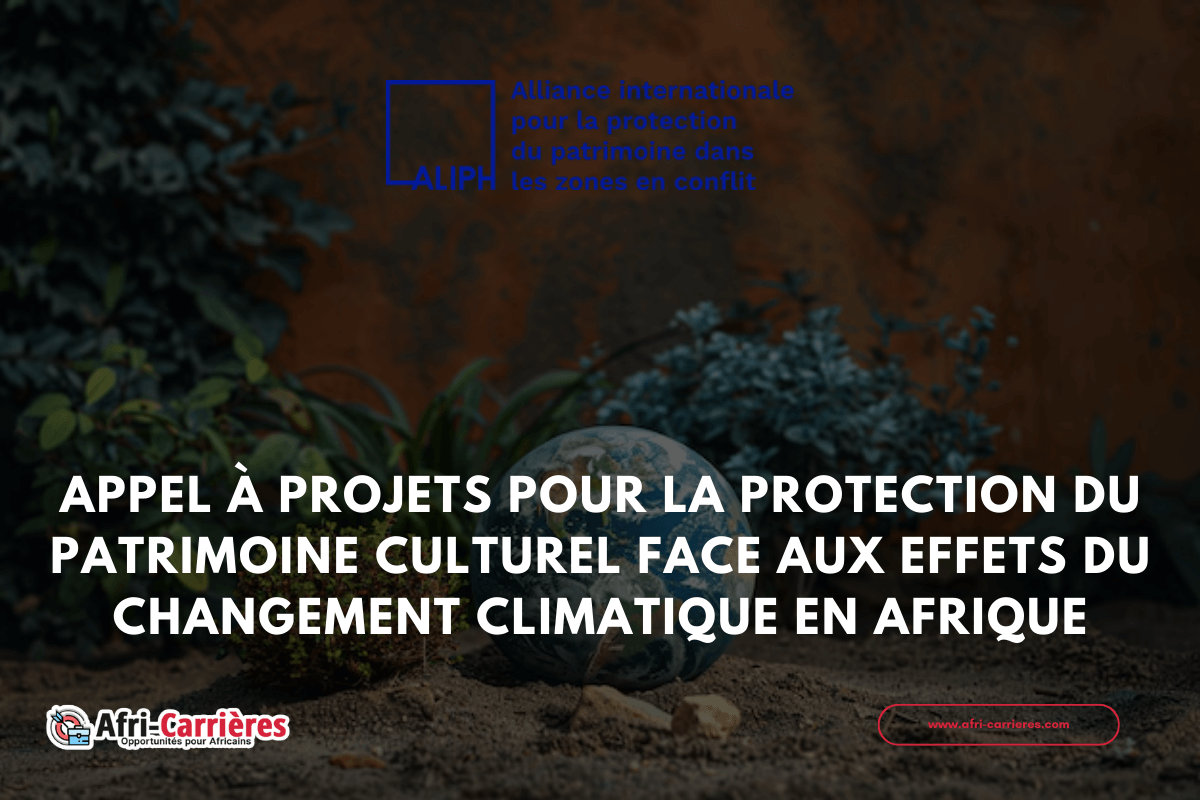 Appel a projets Fondation ALIPH 1