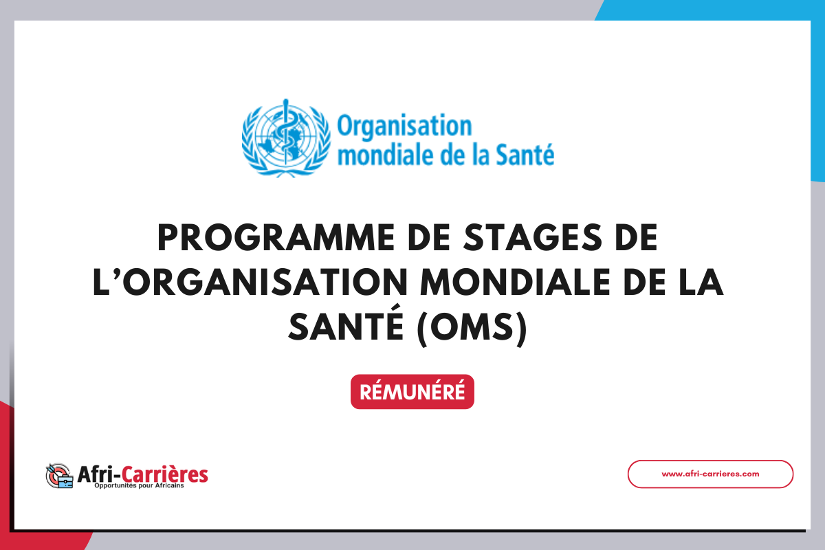 Stage remunere OMS