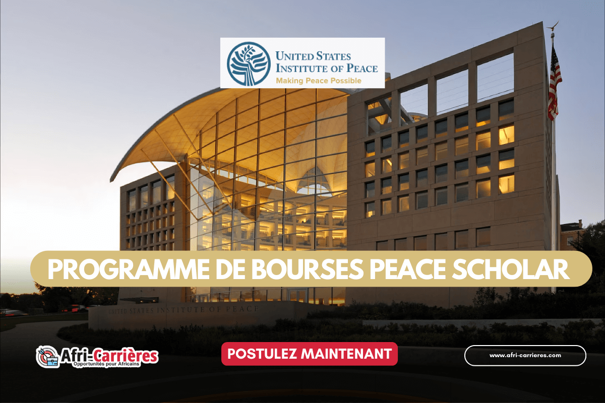 programme de bourses Peace Scholar 1