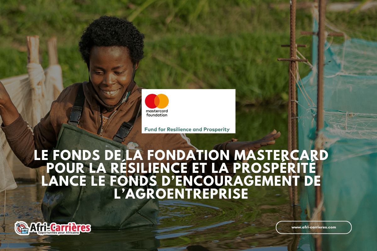 Fonds de la Fondation Mastercard pour la resilience et la prosperite