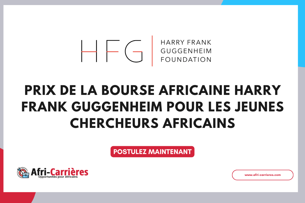 HFG African Fellows Program 2025 26 pour jeunes chercheurs africains