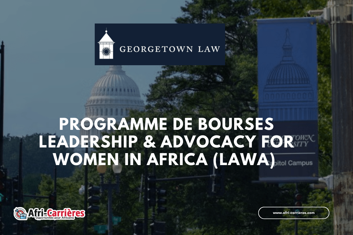 Programme de bourses LAWA pour femmes avocats en Afrique
