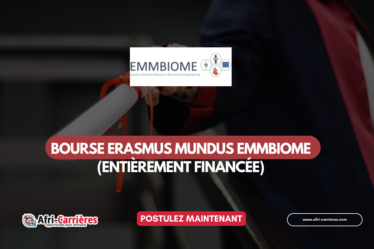 Bourse Erasmus Mundus EMMBIOME 2025 2027 entierement financee