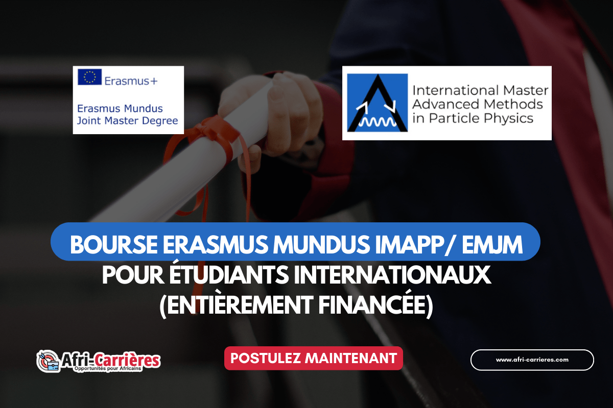 Bourse Erasmus Mundus IMAPP EMJM pour etudiants internationaux entierement financee