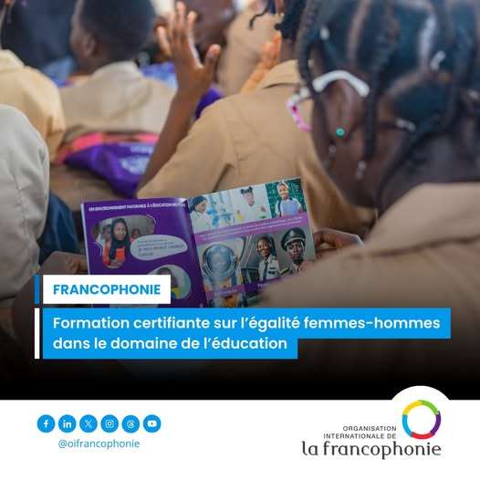 formation certifiante sur legalite femmes hommes dans le domaine de leducation