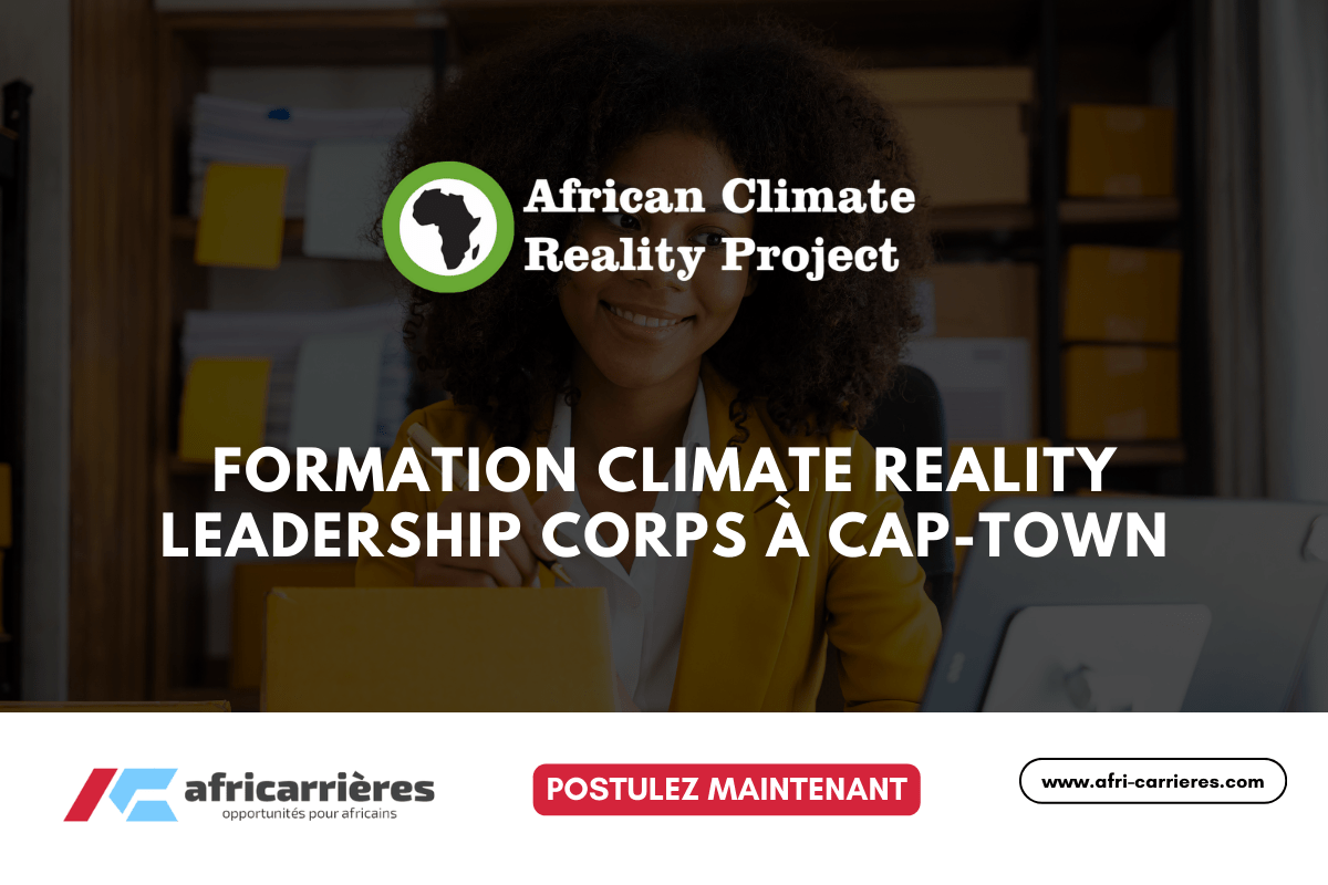 Formation Climate Reality Leadership Corps a Cap Townv