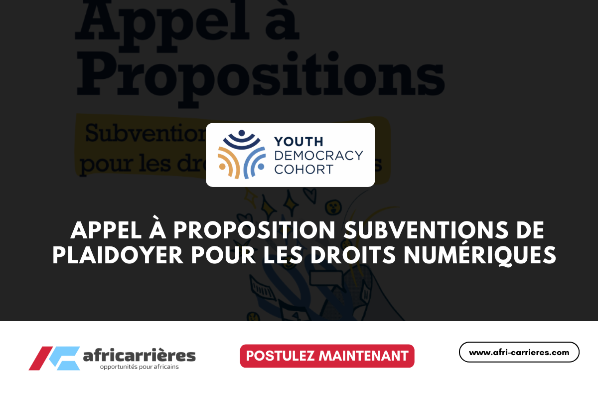 Appel a proposition Subventions de plaidoyer pour les droits numeriques 2025