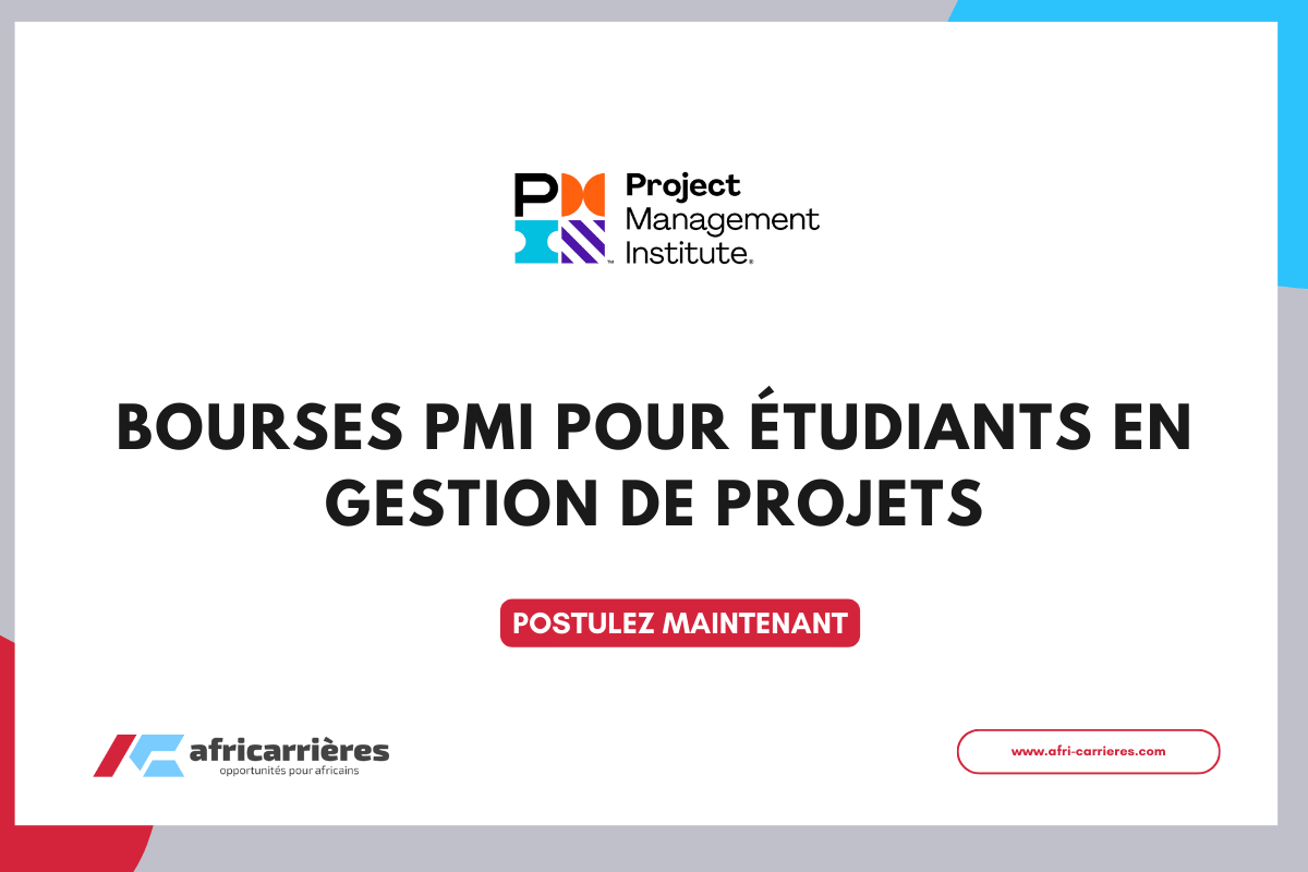 Bourses PMI 2025 pour etudiants en gestion de projets