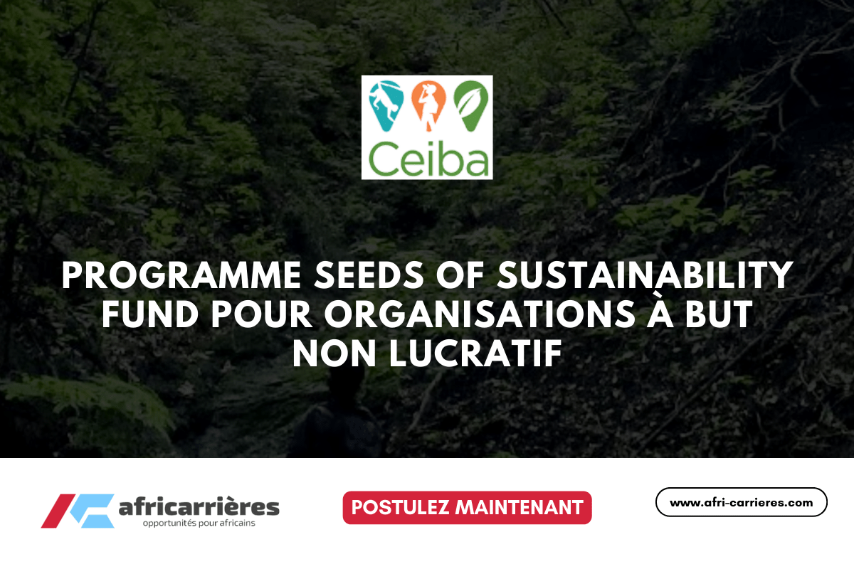 Programme Seeds of Sustainability Fund 2025 pour organisations a but non lucratif