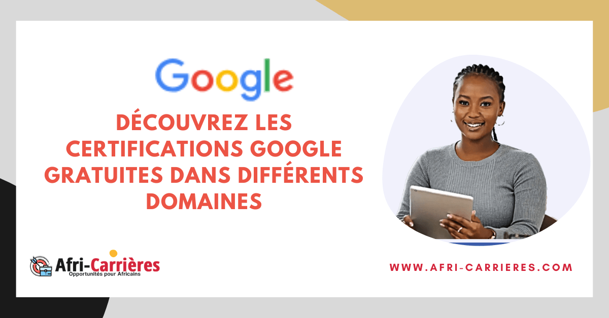Certifications Google gratuites