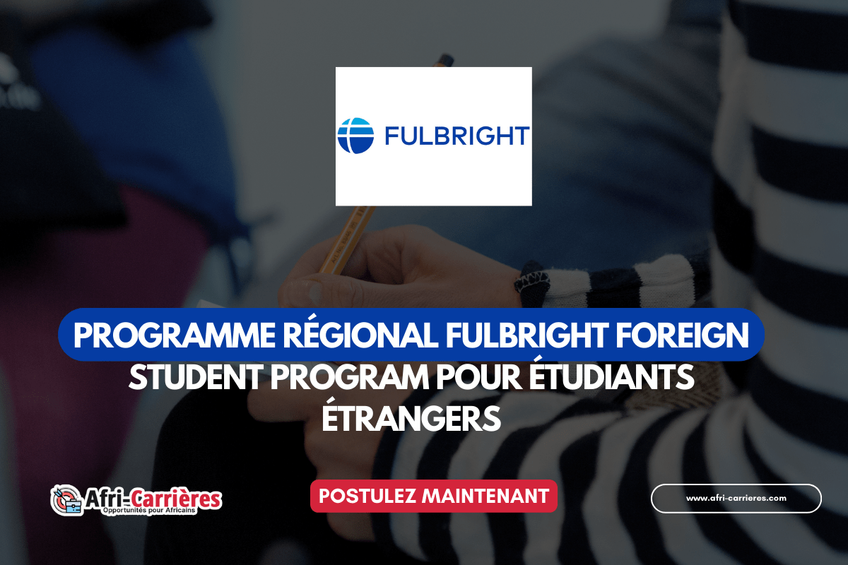 PROGRAMME FULBRIGHT FOREIGN STUDENT PROGRAM 2026 2027