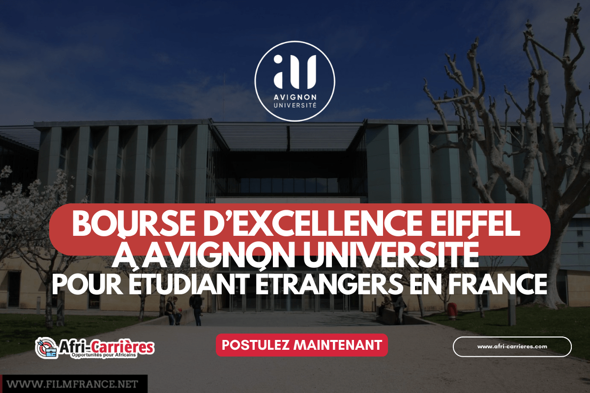 Bourse Eiffel Univ Avignon en France