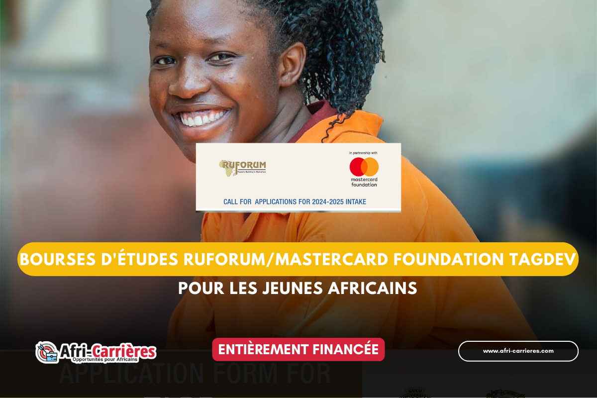 Bourses detudes RUFORUMMastercard