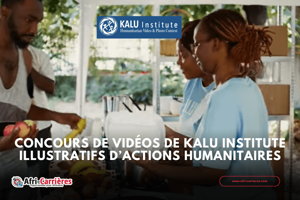 Concours de Videos KALU INSTITUTE illustratifs humanitaires 1