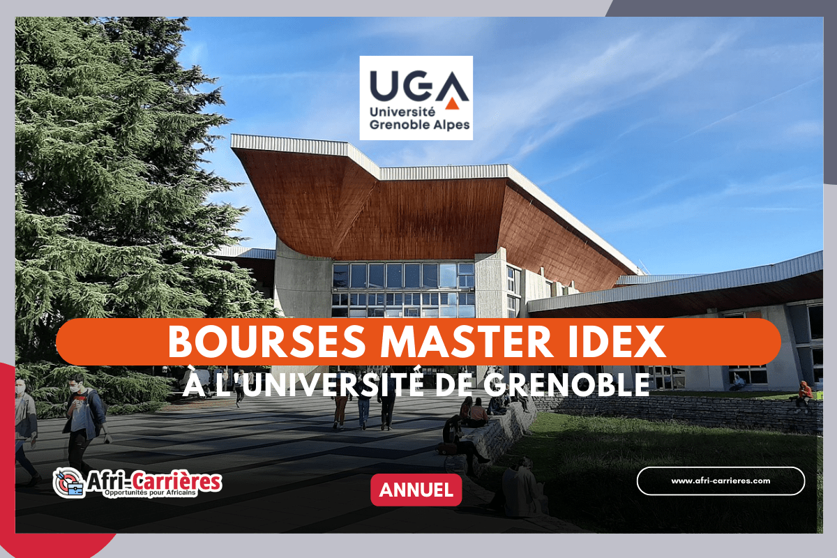 Bourses Idex master 2024 2025 pour etudiants internationaux a lUniversite de Grenoble en France