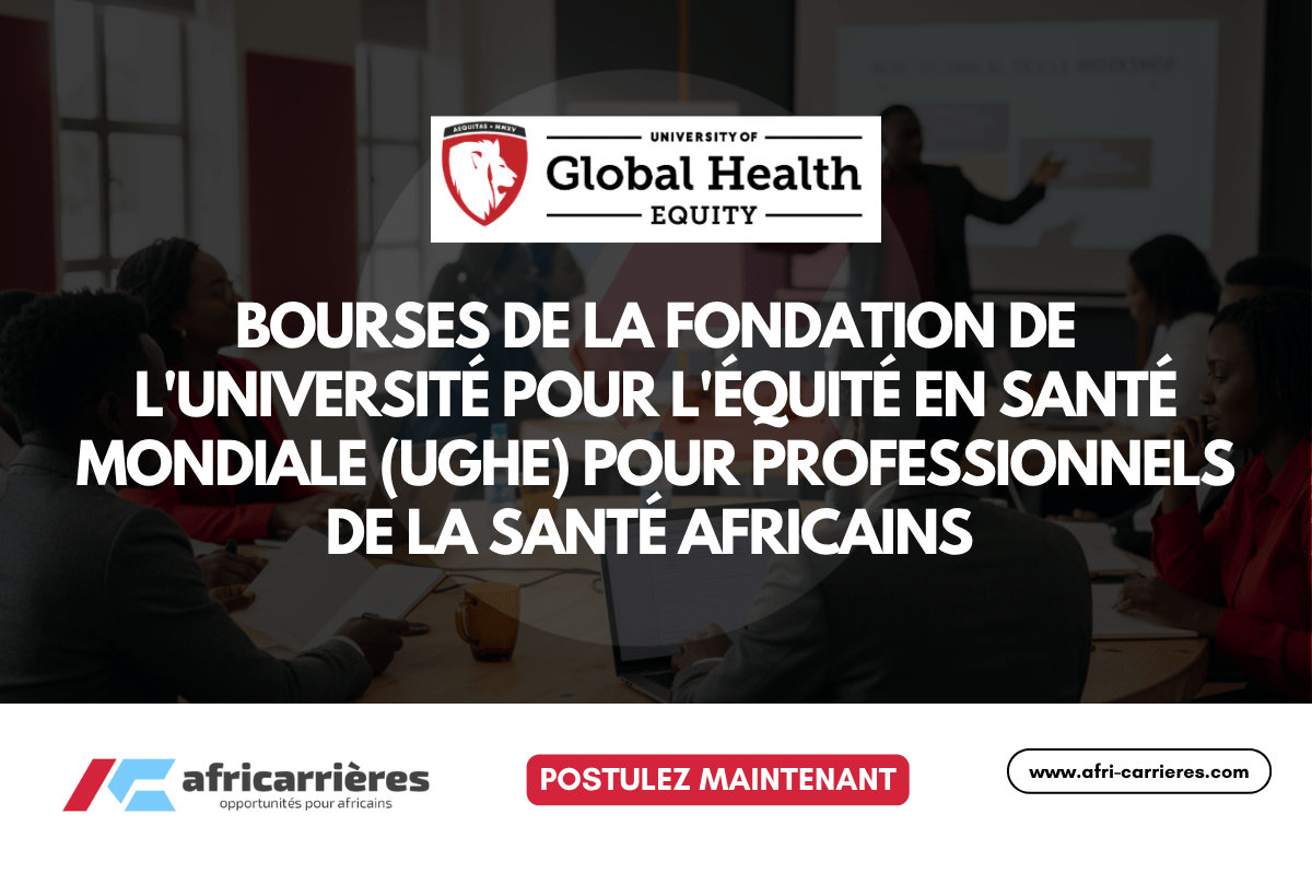 Programme de Master of Science in Health Professions 20262027 de la Fondation Mastercard