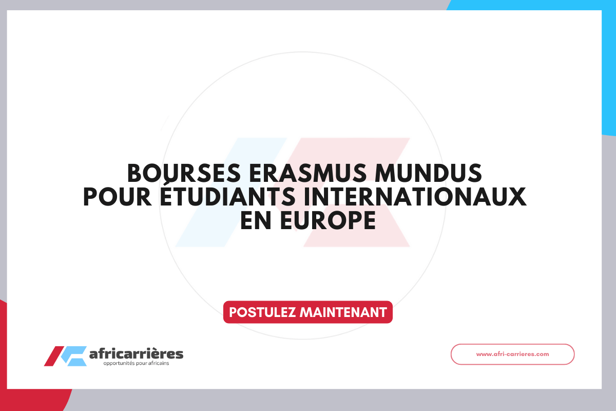 Bourses Erasmus Mundus pour etudiants internationaux en europe