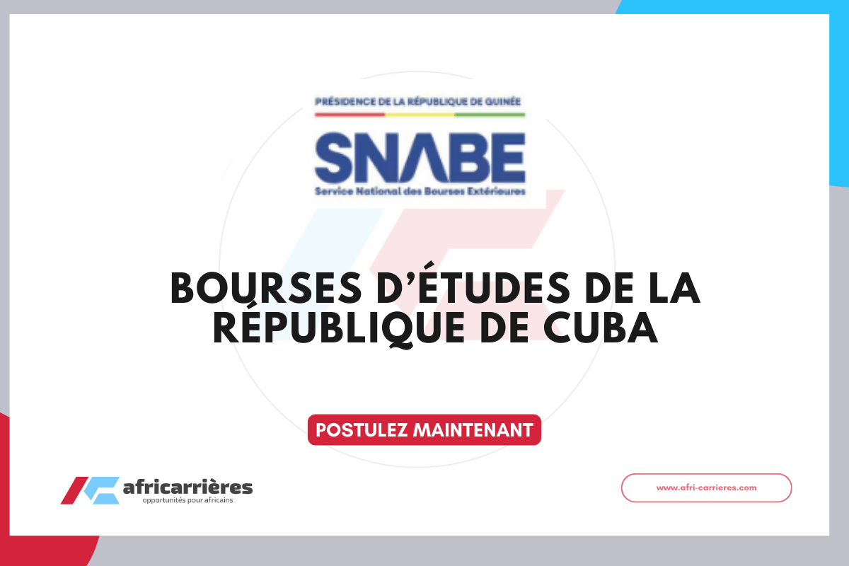 Bourses Republique de Cuba pour les etudiants guineens