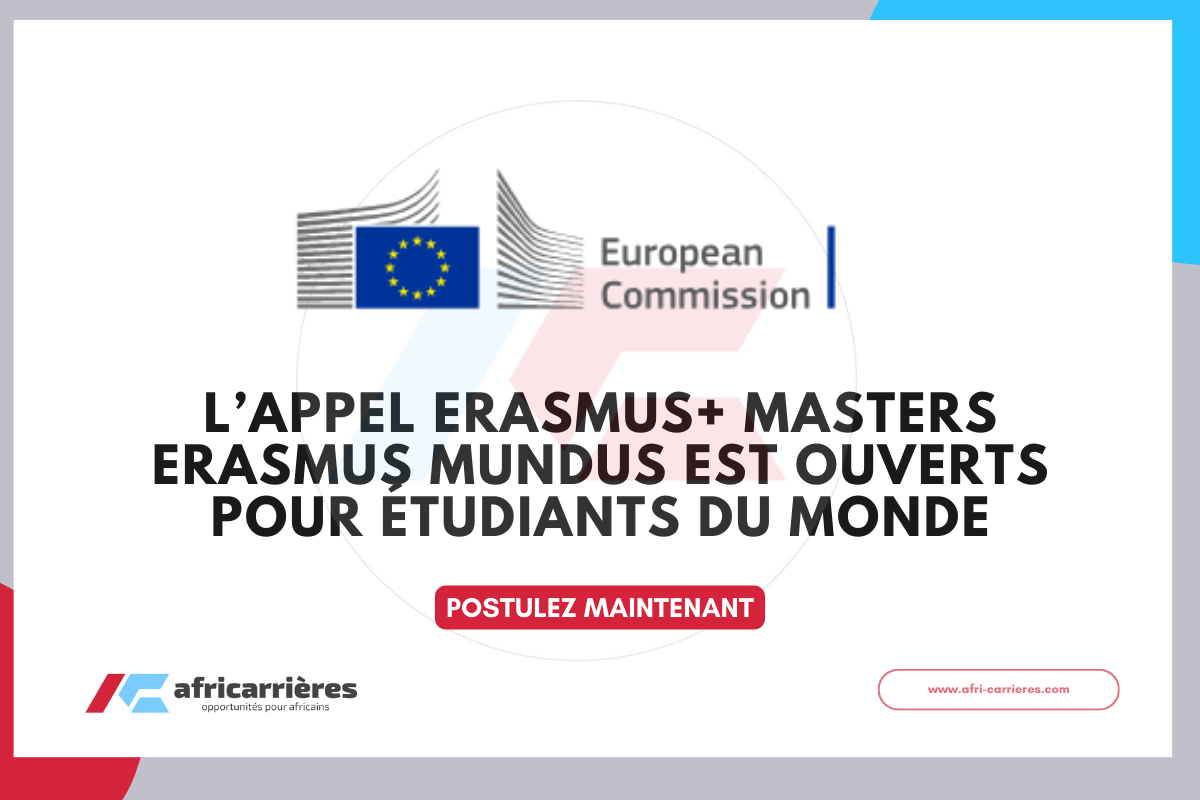 Lappel Erasmus 2026 Masters Erasmus Mundus est ouverts pour etudiants du monde 1