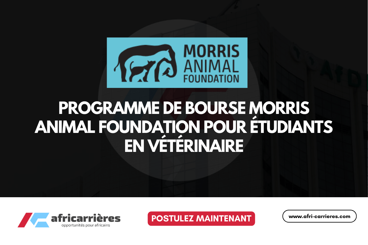 Programme de Bourse Morris Animal Foundation 2026 pour etudiants en veterinaire