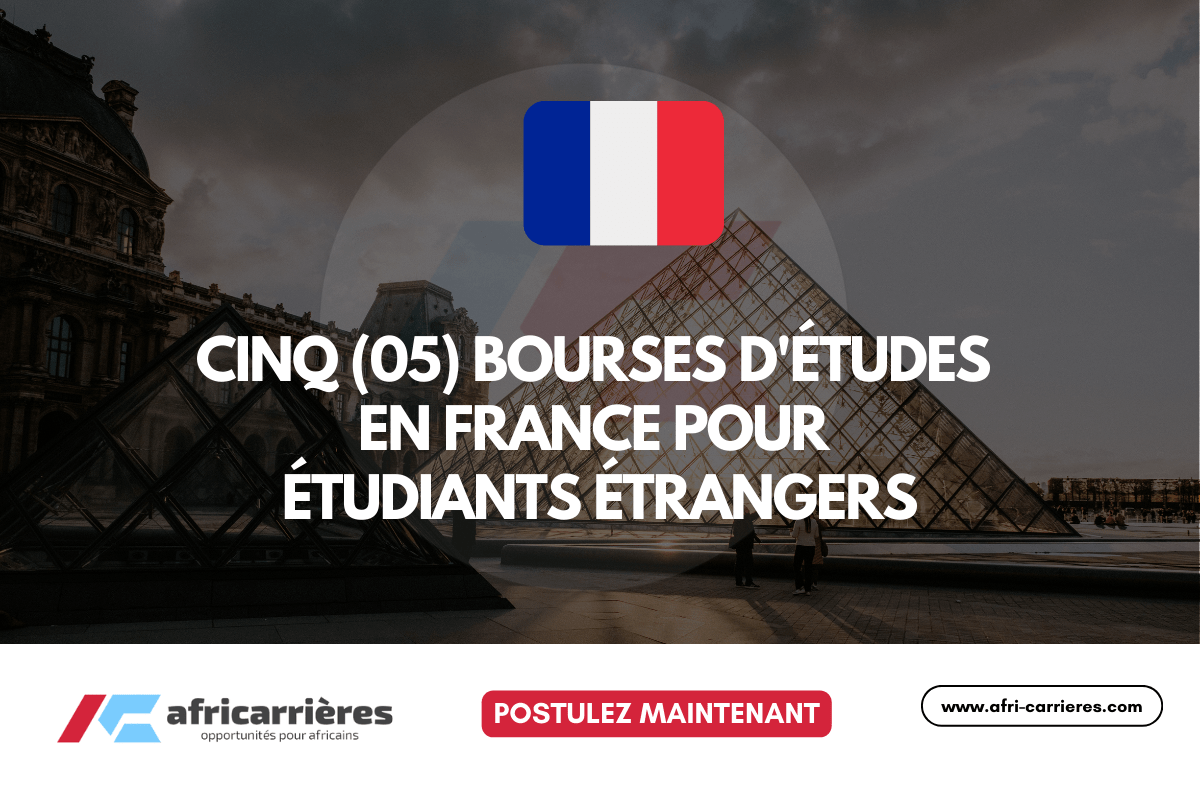 bourses detudes pour etudier en France en 2026