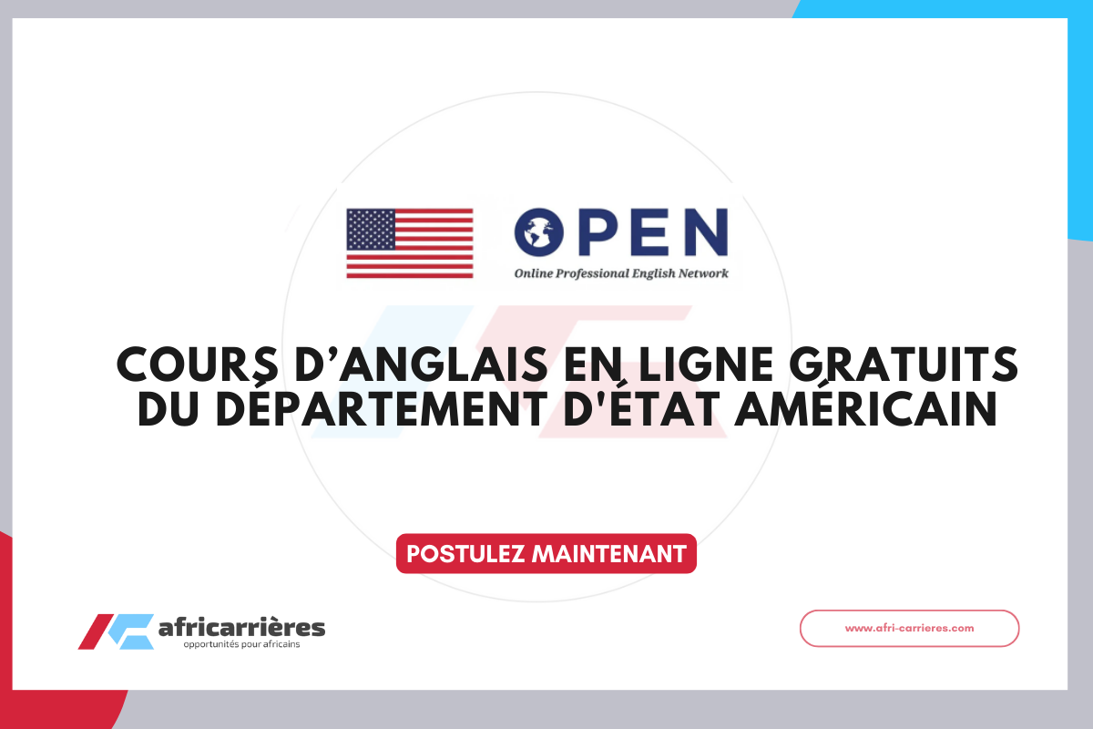 cours DANGLAIS EN LIGNE gratuits du Departement dEtat americain
