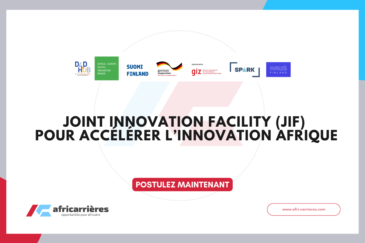 Joint Innovation Facility JIF 2026 pour accelerer linnovation Afrique