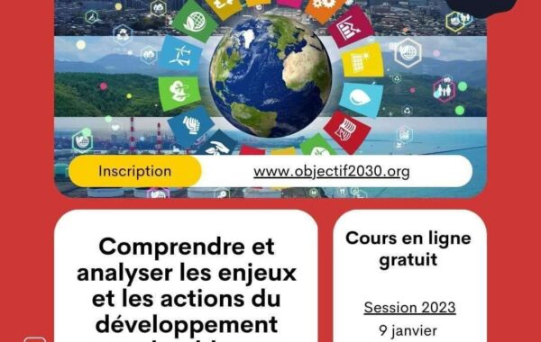 Formation en ligne avec attestation gratuite Comprendre et analyser les enjeux et les actions du developpement durable 1