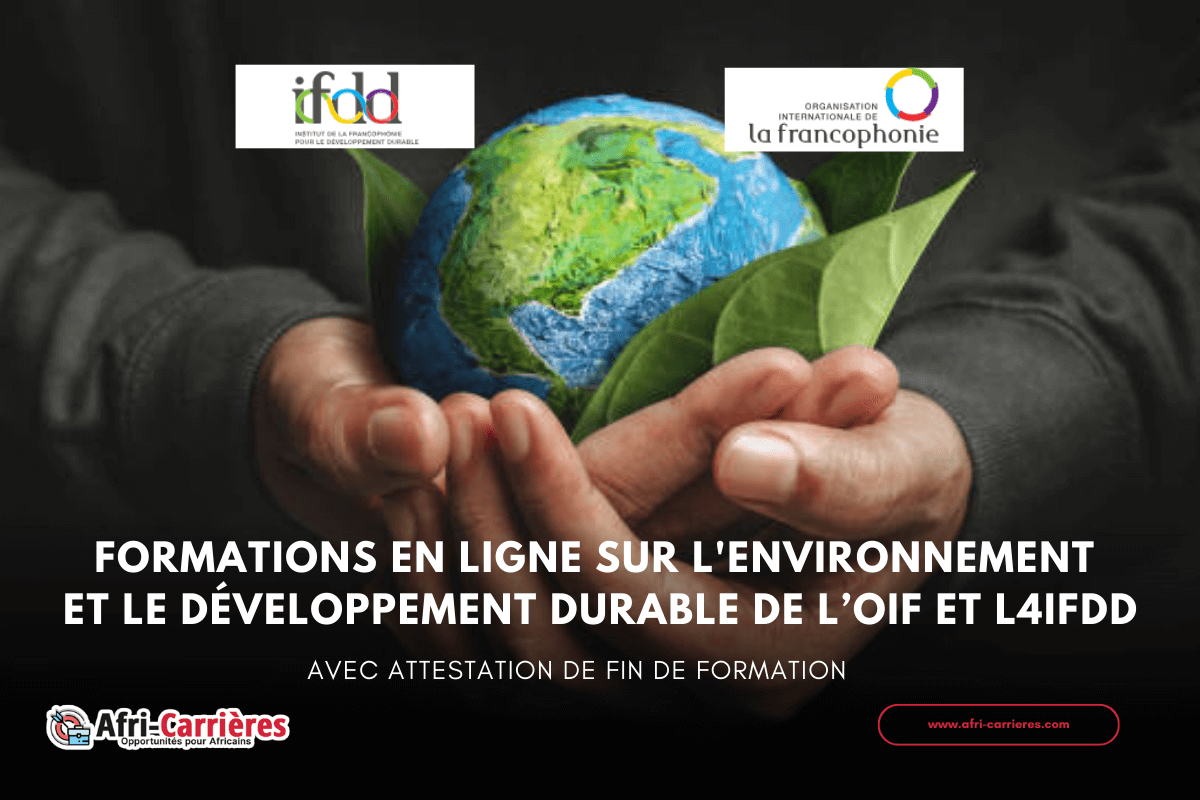 Formations en ligne sur lenvironnement et le developpement durable 1