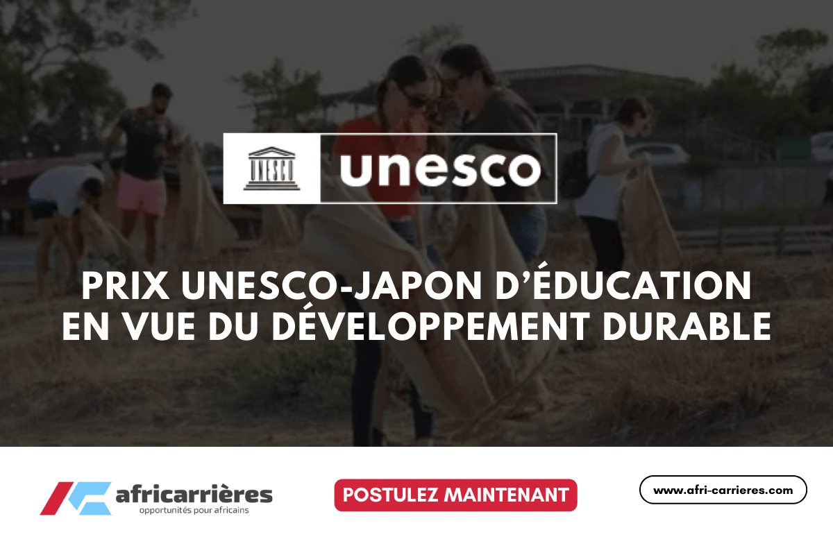 Prix UNESCO Japon deducation en vue du developpement durable