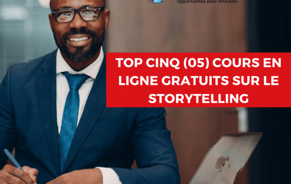 Top Cinq 05 cours en ligne gratuits sur le Storytelling 1