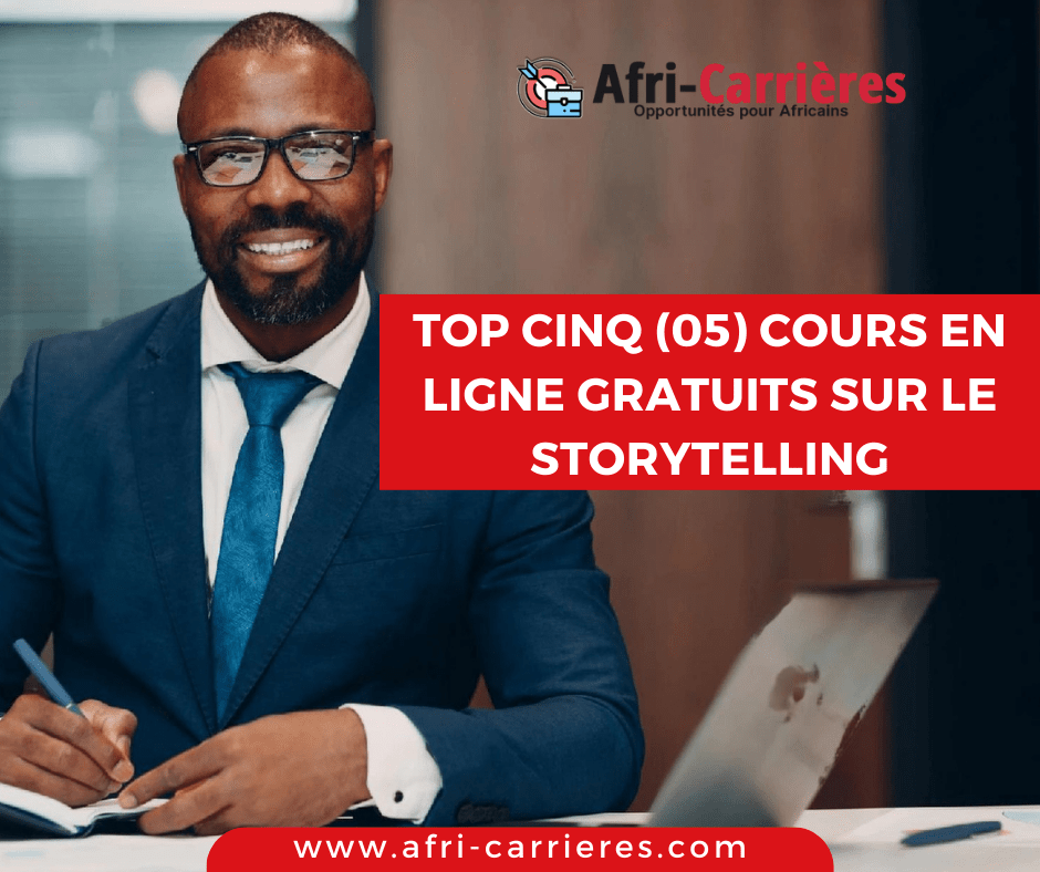 Top Cinq 05 cours en ligne gratuits sur le Storytelling