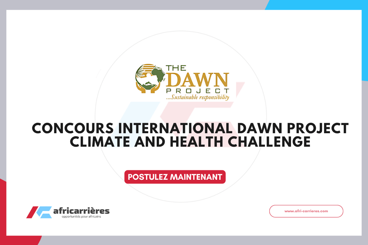 Concours international Dawn Project Climate and Health Challenge 2026