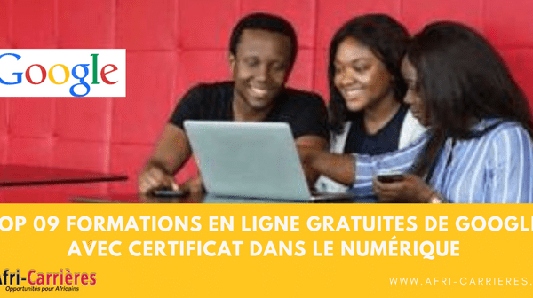 Top 09 Formations En Ligne Gratuites de Google Avec Certificat Dans le Numerique en 2023