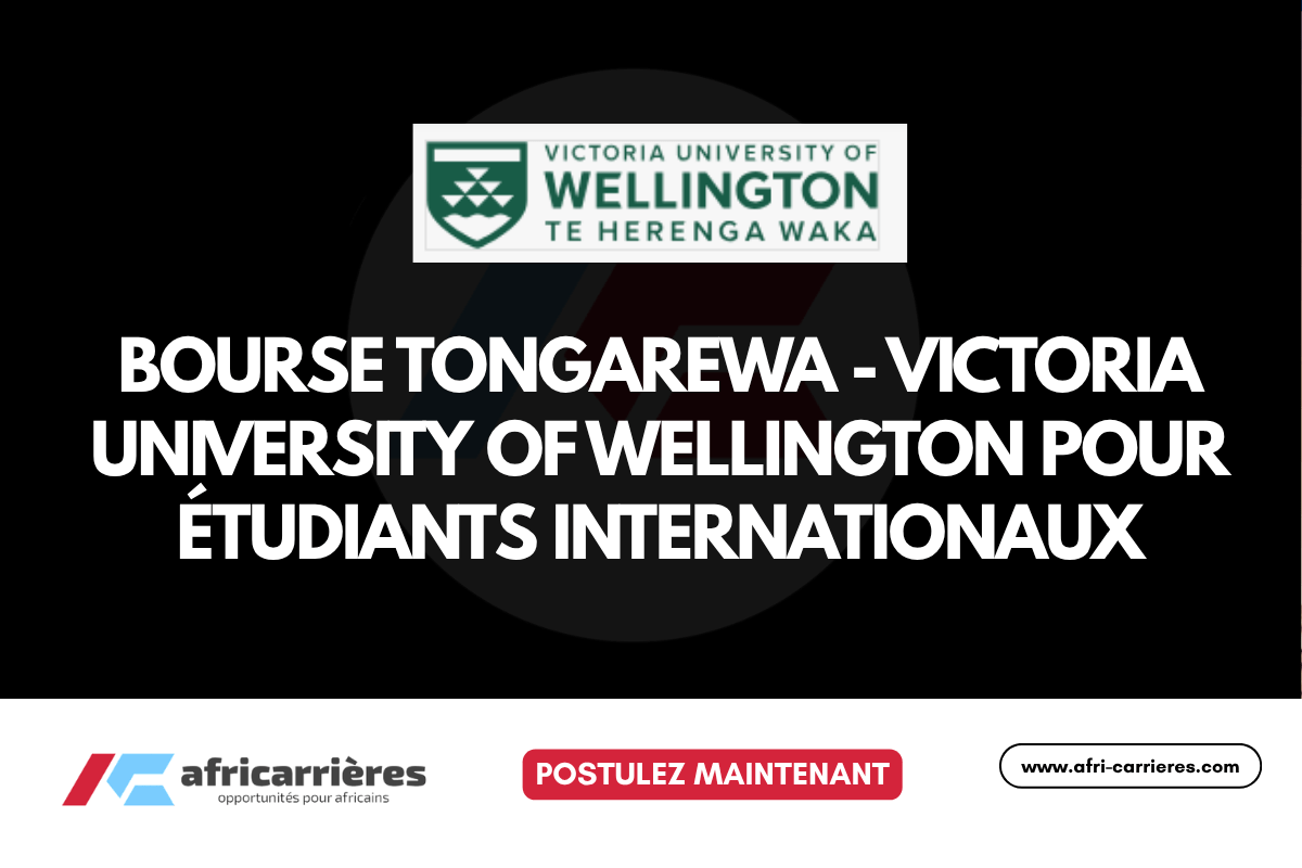 Bourse Tongarewa Victoria University of Wellington pour etudiants