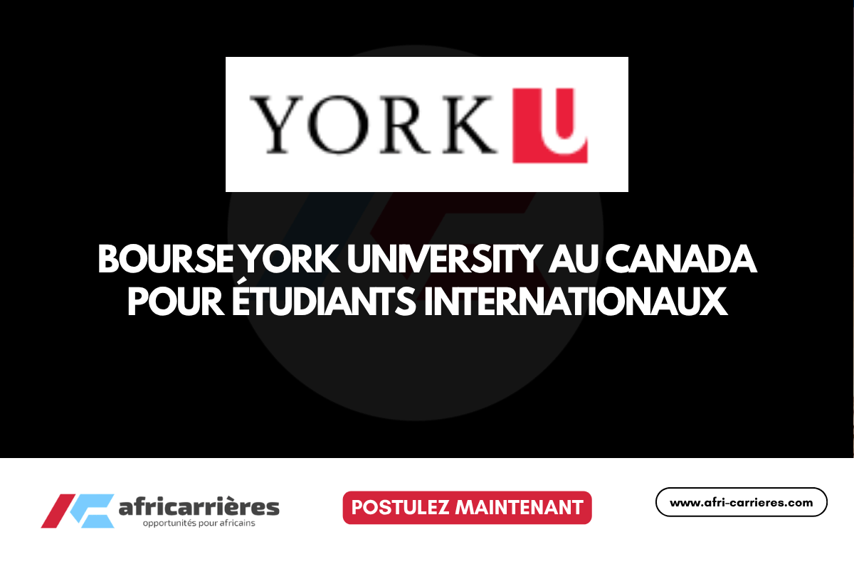 Bourse York University 2026 au Canada pour etudiants