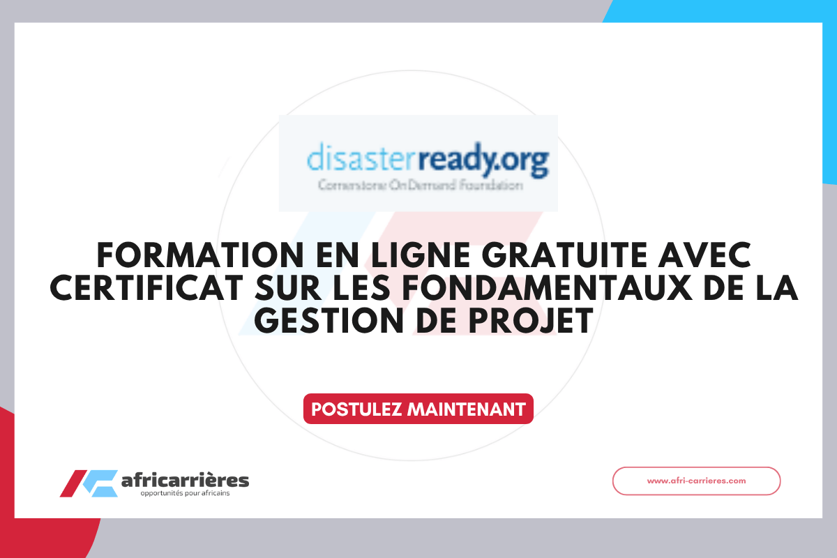 Certificat sur les fondamentaux de la gestion de projet