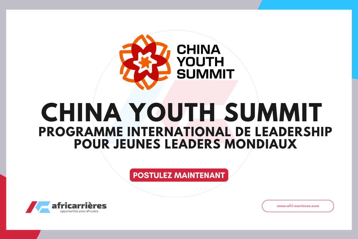 China Youth Summit 2026 Programme international de leadership pour jeunes leaders