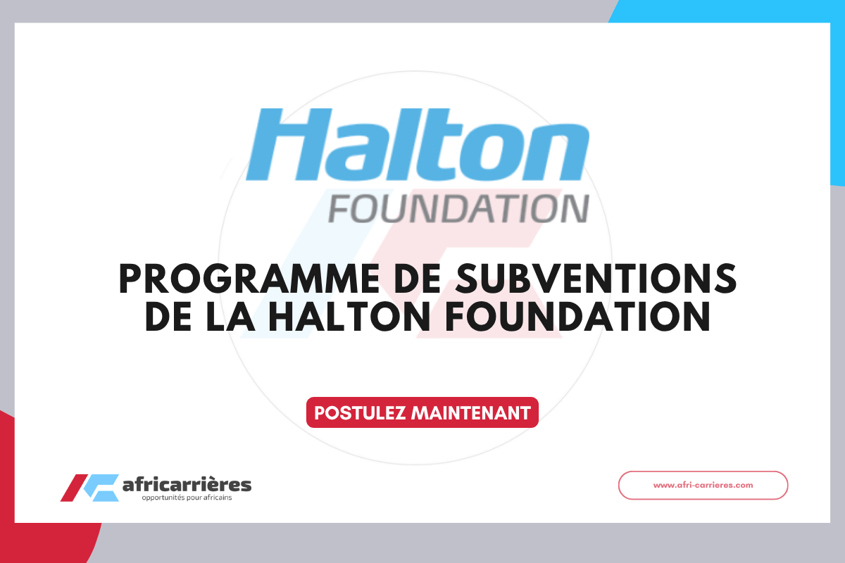 Halton Foundation Grant Program 2026 pour les projets de sante