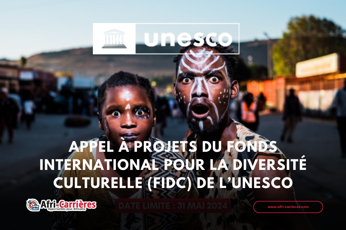 Appel a projets Fonds international pour la diversite culturelle FIDC de lUNESCO