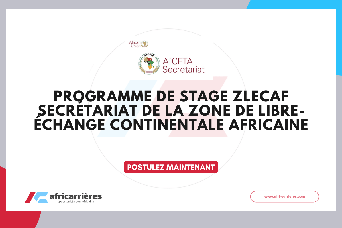 Programme de stage ZLECAf