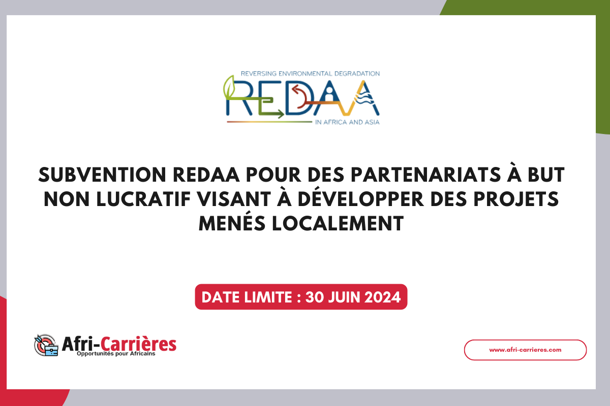 Subvention REDAA