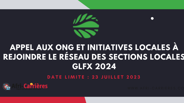 Appel aux ONG et initiatives locales a rejoindre le Reseau des sections locales GLFX 2024 1