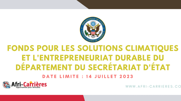Fonds pour les solutions climatiques et lentrepreneuriat durable 2023 1